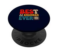 Best AI Engineer Ever Funny Artificial Intelligence Tech PopSockets Adhesive PopGrip