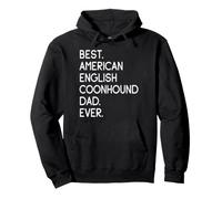 Best American English Coonhound Dad Ever Pullover Hoodie