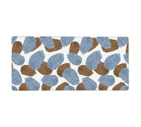 Best And Modern Leopard Skin Summary,Mouse Pad Large Desk Pad Computer Keyboard Mouse Mat With Non Slip Rubber Base 40 x 90 cm