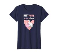 Best Anne in This Dünya Türk Mother's Day Lama Design T-Shirt