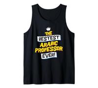 Best Arabic Professor, Funny Job Occupation Tank Top