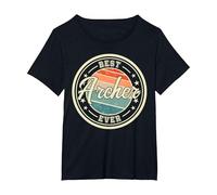 Best Archer Ever Funny Saying First Name Archer T-Shirt, Women's Plus, Black, 1X