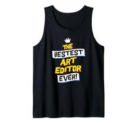 Best Art Editor, Funny Job Occupation Tank Top
