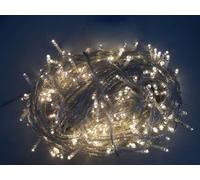 Best Artificial 100 Warm White Led's 10M/32Ft Clear Cable Mains Power Connectable Indoor Outdoor Waterproof String Lights Garden Party