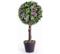 Best Artificial 2Ft / 60Cm Purple Lily Ball Tree Plant Garden Office Conservatory Tropical Indoor Outdoor