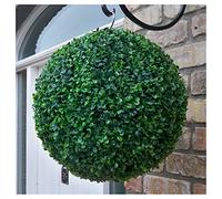 Best Artificial 36cm Green Boxwood Topiary Ball