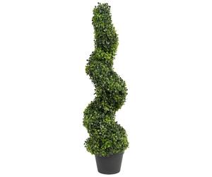Best Artificial 3ft 90cm Boxwood Buxus Topiary Spiral Tree **UV Fade Protected**