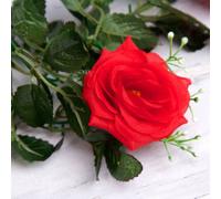 Best Artificial 7Ft Red Silk Rose Garland