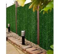 Best Artificial Conifer Screening Privacy Hedging Panel Wall Landscaping Garden Fence **UV Fade Protected** (3m x 1.8m)