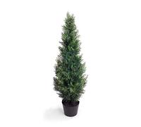 Best Artificial Potted Cedar Pine Cypress Conifer Tree (3ft)