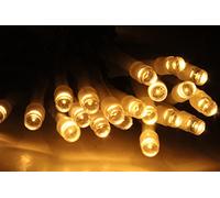 Best Artificial (TM 40 LED Indoor Battery String Lights 4M Length Party Fairy Christmas (Warm White with Clear Cable)