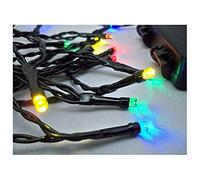 Best Artificial (TM 50 LED Multi Coloured Outdoor Waterproof Battery 8 Multi-Function String Lights with Timer 5M Length Party Fairy Christmas