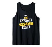 Best Assayer, Funny Mining Industry Job Occupation Tank Top