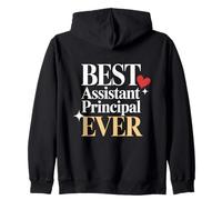 Best Assistant Principal Ever Vice-Principal Mother's Day Zip Hoodie