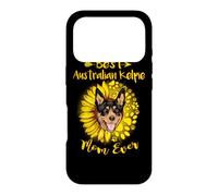 Best Australian Kelpie Dog Mom Ever Sunflower Funny Paw Case for iPhone 17 Pro