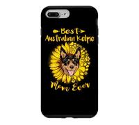 Best Australian Kelpie Dog Mom Ever Sunflower Funny Paw Case for iPhone 7 Plus/8 Plus