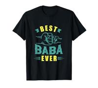 Best Baba Ever | Asian Papa Daddy | Father's Day T-Shirt