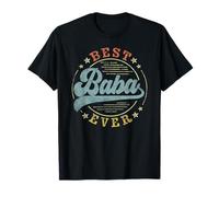 Best Baba Ever Father's Day Baba Gifts Vintage Emblem T-Shirt