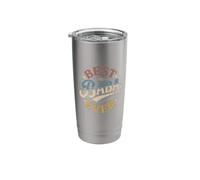 Best Baba Ever Retro Vintage Sunset Arabic Father Stainless Steel Insulated Tumbler