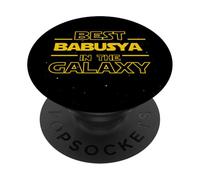 Best Babusya in the Galaxy | Grandma In Russian Funny Gifts PopSockets Adhesive PopGrip
