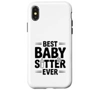 Best Baby Sitter Ever Cute For Child Care Providers Case for iPhone X/XS