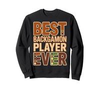 Best Backgammon Player Ever Retro Design Sweatshirt
