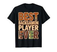 Best Backgammon Player Ever Retro Design T-Shirt