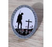best badge Lone Soldier Remember the Fallen Veteran remembrance day poppy Badges PIN Enamel BROOCH