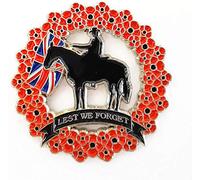 best badge: Poppy Pin Badge Brooch Remembrance Day Decorations Veterans Memorial Lest We Forget