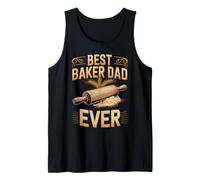 Best Baker Dad Ever Baking Sourdough Father Tank Top