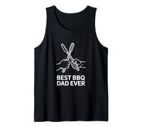 Best BBQ Dad Ever Fathers Day Grilling BBQ Tank Top