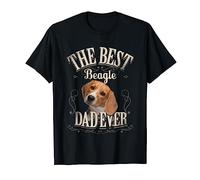 Best Beagle Hound Dad Ever - Funny Dog Lover Gifts Men T-Shirt