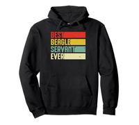 Best Beagle Servant Ever Vintage Beagle Love Pullover Hoodie