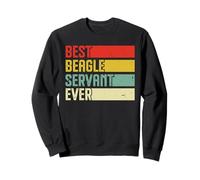 Best Beagle Servant Ever Vintage Beagle Love Sweatshirt