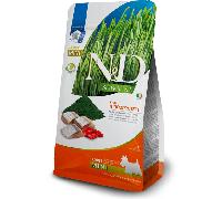 (Best Before 01/27/12) N&D Farmina Dog Spirulina in Herring for Mini Adult Dogs 2kg