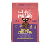 (Best Before 06/09/25) SCHESIR Born Carnivore Adult Cat Chicken with Herring and Salmon | Size: 1.25kg