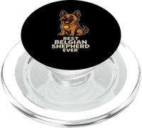 Best Belgian Shepherd Ever Cute Dog Design PopSockets PopGrip for MagSafe