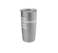 Best Bernedoodle Dad Ever Berner Mountain Poo Stainless Steel Insulated Tumbler