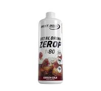 Best Body Nutrition Vital Drink Zerop (1000ml) Cherry Cola - Intra- & Post-Workout - Intra-Workout