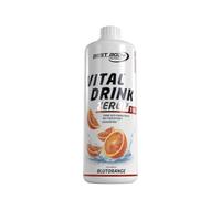 Best Body Nutrition Vital Drink ZEROP® - Blood Orange, Sugar-Free Beverage Concentrate, 1:80 Makes 80 Litres of Ready-To-Drink, 1000 ml