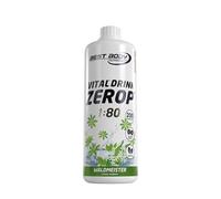 Best Body Nutrition Vital Drink ZEROP® - Woodruff, Sugar-Free Beverage Concentrate, 1:80 Makes 80 Litres of Ready-To-Drink, 1000 ml