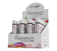 Best Body Nutrition Vitamins Magnesium Ampullae - 500ml (20 x 25ml), Tropical