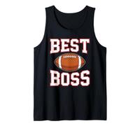 Best Boss Football Coach Team Leader Manager Tank Top