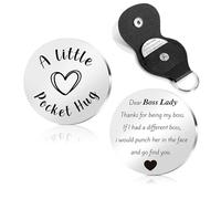 Best Boss Gifts Ladies Keyring Manager Gifts For Women Boss Lady Gifts For Your Boss Meaningful Gifts For Her Christmas Gifts For Boss Female Funny Keyrings Rude Gifts For Women Best Secret Santa Gift
