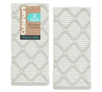 Best Brands Cuisinart Kitchen Towels 2 Pack - 100% Cotton Dish Towels for Kitchen Drying, Bleach Safe & Super Absorbent Hand Towels 18”x28”, Durable Soft Cotton Tea Towels for Everyday Cleaning