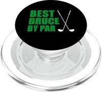 Best Bruce By Par Golfer Name Pun PopSockets PopGrip for MagSafe