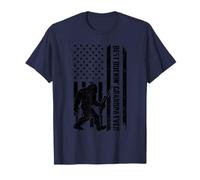 Best Buckin' Grandpa Ever Bigfoot Sasquatch Deer Hunting T-Shirt