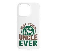 Best Buckin' Uncle Ever Deer Hunting Hunter Case for iPhone 15 Pro Max