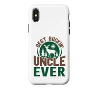 Best Buckin' Uncle Ever Deer Hunting Hunter Case for iPhone X/XS