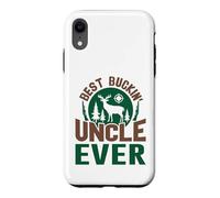 Best Buckin' Uncle Ever Deer Hunting Hunter Case for iPhone XR